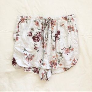 RARE brandy melville floral eves shorts
